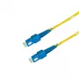 Grafenthal valokuitukaapeli OS2 SC/UPC-SC/UPC LSZH 1,00 m keltainen