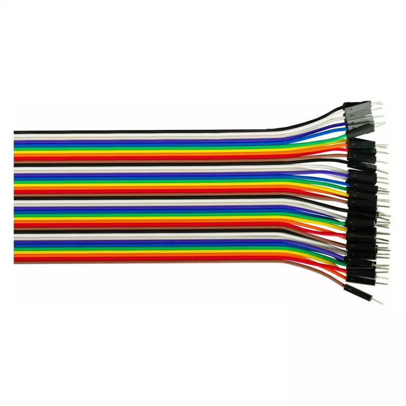 Kabelmeister johdinsilta 40-pin, erotettavat johdot Arduinoon, Raspberry Pi:hin ym., uros-uros