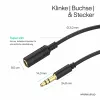 ShiverPeaks audioliitäntäkaapeli mini flex