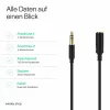 ShiverPeaks audioliitäntäkaapeli mini flex