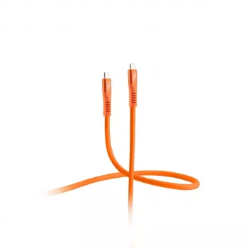 SHIVERPEAKS Flexline USB-C -kaapeli USB 3.2 240W oranssi - kaapeli - digitaali/data