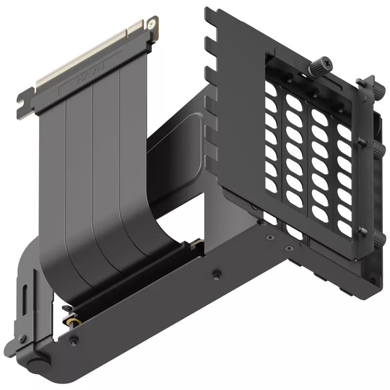 HAVN Universal Vertical GPU Kit - musta