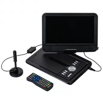 REFLEXION DVD1025 DVD-soitin HDMI:llä, USB, Full HD 1080p ylösskaalaus, musta