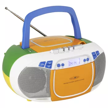 Reflexion RCR2880 kannettava CD-soitin FM/AM-radiolla, monivärinen