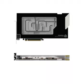 Thermal Grizzly DeltaMate 5080 Astral GPU-vesiblokki, ARGB, taustalevyllä - akryyli, musta