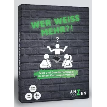 ANZEN - WER WEISS MEHR?! - korttipeli