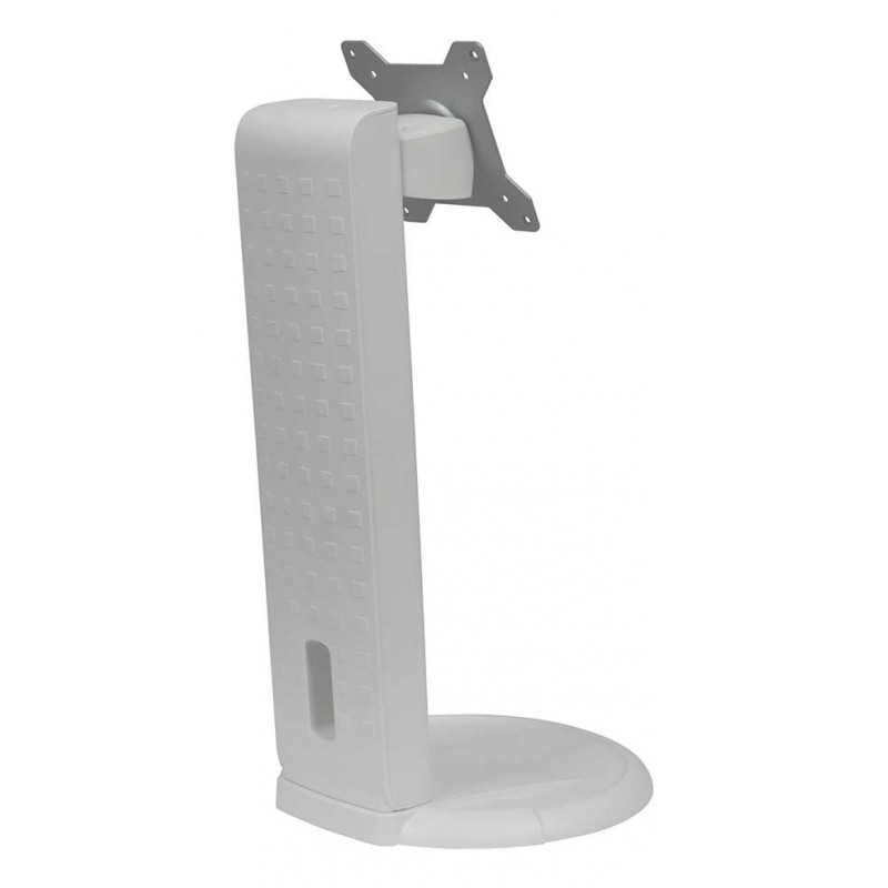 AG NEOVO ES-02W ergonominen näytönjalusta - Natural Wood