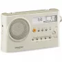 Sangean PR-D4 BT kannettava AM/FM-radio Bluetoothilla - Pastel Cream