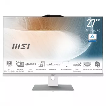 MSI Modern AM272P 1M-1428AT 27 tuuman All-in-One, Full HD, 16GB RAM, 512GB SSD, Windows 10 Pro