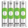 GP ReCyko Micro AAA NiMH akku 950 mAh 1,2 V 4 kpl:n pakkaus (GPRCK95AAA105C4)