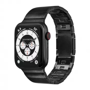 LAUT LINK 2.0 ranneke Apple Watch 42/44/45/49 mm (musta)