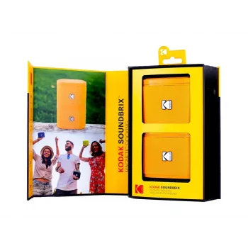 Kodak SoundBrix Wireless Stack Speaker (Overload Orange), 2 kpl:n pakkaus