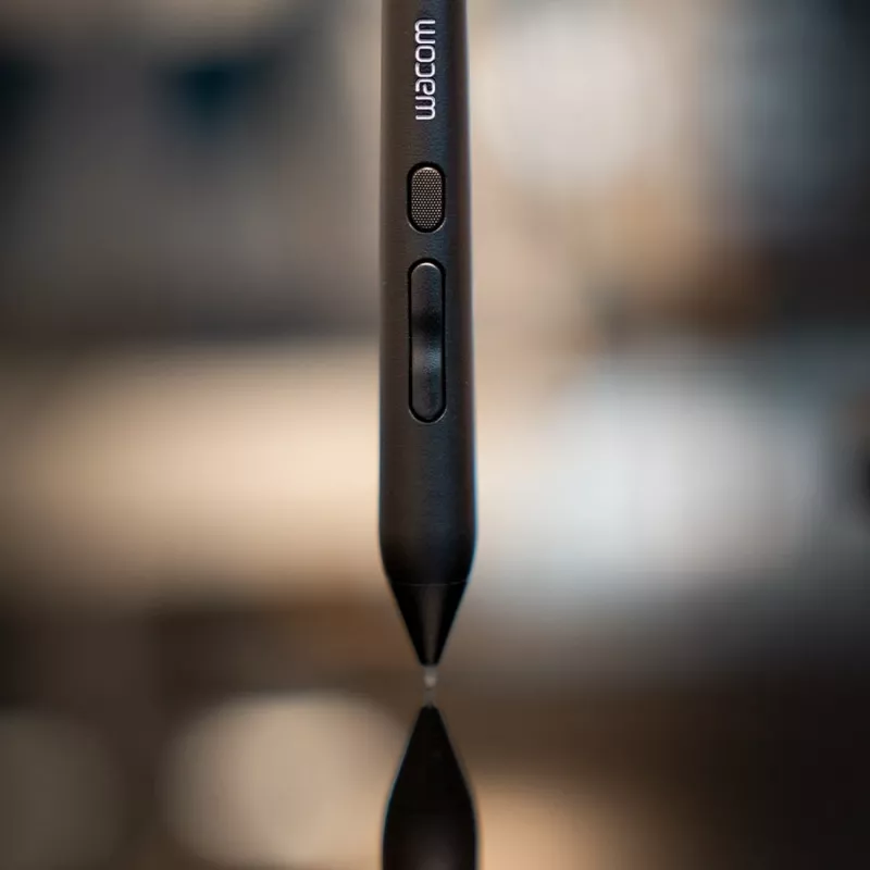 Wacom Art Pen 2 - 360 asteen kiertokynä Intuos Pro, Intuos5, Intuos4, Cintiq - musta