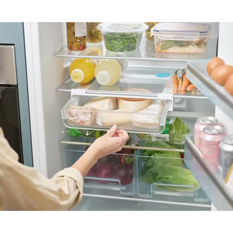 Joseph Joseph FridgeStore läpinäkyvä hyllyn alainen säilytyslaatikko