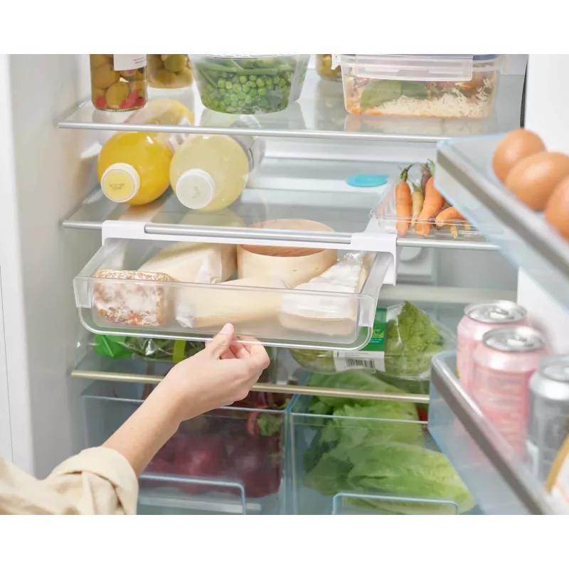 Joseph Joseph FridgeStore läpinäkyvä hyllyn alainen säilytyslaatikko
