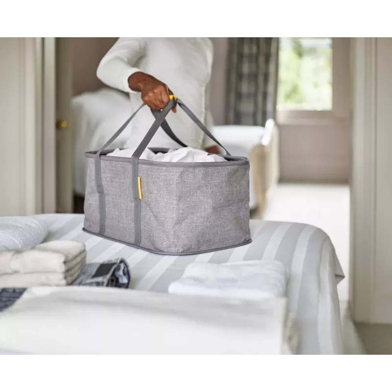 Joseph Joseph Hold-All harmaa taitettava pyykkikori 35L