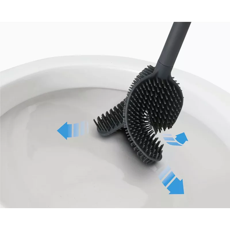 Joseph Joseph Flex 360 wc-harja ruostumaton teräs