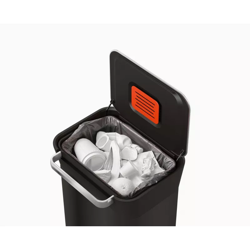 Joseph Joseph Titan 30L musta jätteenpuristin