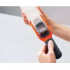 Joseph Joseph Handi-Grate 2-in-1 mini raastin & viipalointileikkuri - oranssi - ruostumaton teräs
