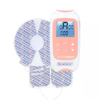 TensCare Perfect Mama+ digitaalinen TENS-laite synnytyskipujen lievitykseen ja synnytyksen jälkeiseen palautumiseen