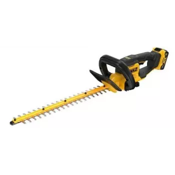 DEWALT DCMHT562P1 18V XR akku-pensasleikkuri, 55 cm terä, 19 mm leikkuuteho, 1x5,0 Ah