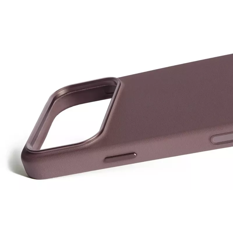 Mujjo Leather Case iPhone 17 Pro Max MagSafe-yhteensopiva (Bronze Red)