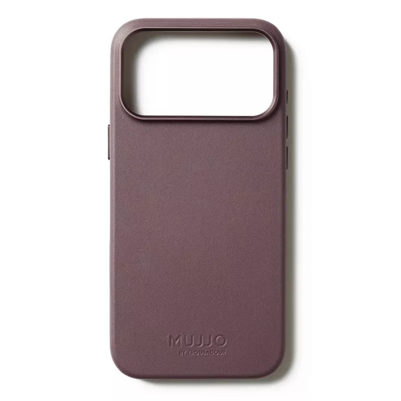 Mujjo Leather Case iPhone 17 Pro Max MagSafe-yhteensopiva (Bronze Red)