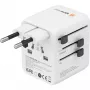 Boompods World Travel Plug 20W valkoinen