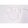 Yellowpop Neon Disney Mini Mickey Ears LED-kyltti - lämmin valkoinen, USB-käyttöinen