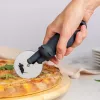 OTOTO Kitty Cut pizzaleikkuri - mustavalkoinen kissakuvio