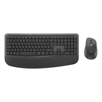 Logitech MK880 For Business langaton näppäimistö- ja hiiriyhdistelmä - grafiitti - sveitsiläis-ranskalainen asettelu