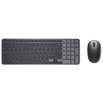 Dell Pro 7 ladattava kompakti näppäimistö- ja hiiriset - KM746 - musta - saksalainen asettelu