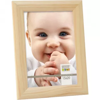 Deknudt S40CH1 yksittäinen valokuvakehys 15x20 cm luonnonpuu