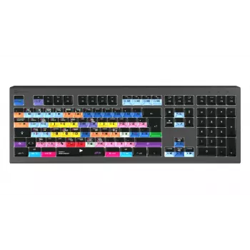 Logickeyboard Avid Media Composer Astra 2 Pro DE Mac -editointinäppäimistö (saksalainen asettelu, taustavalaistu, USB)