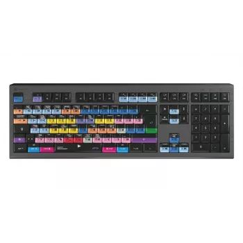 Logickeyboard Avid Media Composer Astra 2 Pro DE Mac -editointinäppäimistö (saksalainen asettelu, taustavalaistu, USB)