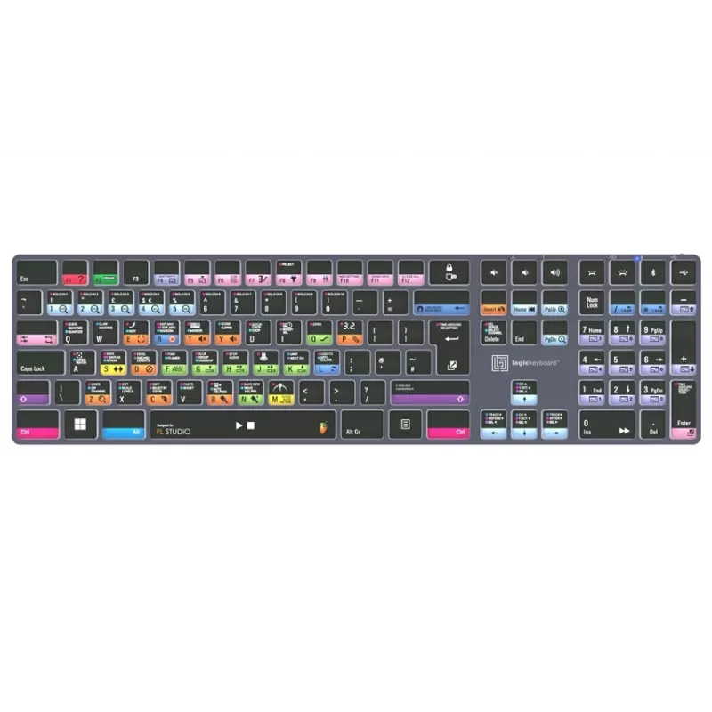 Logickeyboard FL Studio Titan UK PC LKB-FLS-TPC-UK -näppäimistö