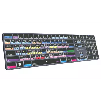 Logickeyboard Avid Media Composer Pro Titan UK PC -näppäimistö (LKB-MCOMP-TPC-UK)