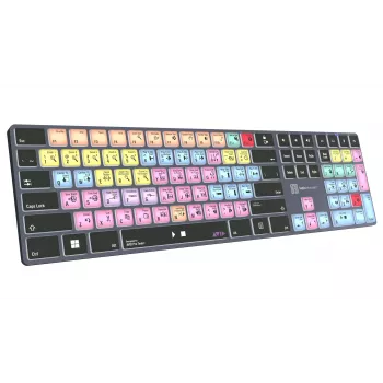Logickeyboard Avid Pro Tools Titan FR PC -näppäimistö (ranskalainen AZERTY, langallinen, taustavalaistu)