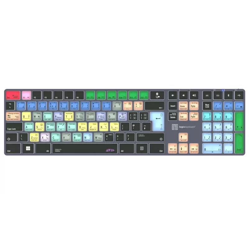 Logickeyboard Avid Sibelius Titan UK PC -näppäimistö