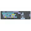 Logickeyboard DaVinci Resolve Classic Titan DE (Mac) - saksalainen asettelu, langallinen USB, taustavalaistu editointinäppäimistö