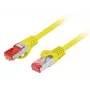 LANBERG Cat.6 S/FTP LSZH CU -verkkokaapeli 3,0m keltainen Fluke Certified (PCF6-10CU-0300-Y)