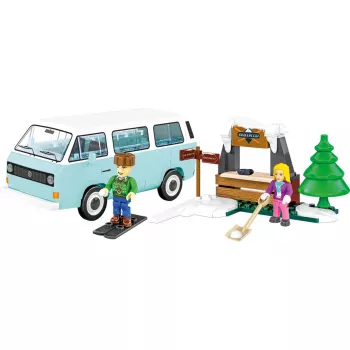 Cobi Volkswagen T3 Winter Adventure rakennussarja (230 osaa)