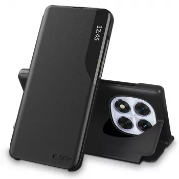 TECH-PROTECT Smart View Booklet -kotelo Xiaomi Redmi Note 14 Pro 5G / Poco X7 5G - musta