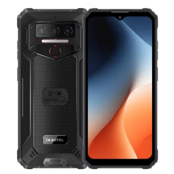 OUKITEL WP23 Plus älypuhelin 6,52 tuuman näyttö 8GB/256GB 10600mAh musta