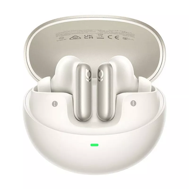 Baseus Inspire XP1 täyslangattomat nappikuulokkeet Starlight Off White