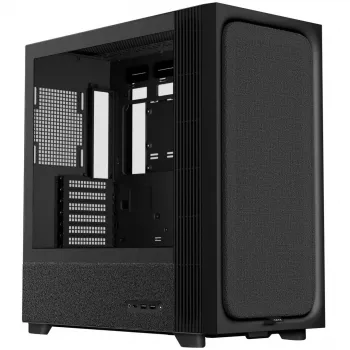TRYX FLOVA F50 Midi-torni, ATX, karkaistu lasi - musta