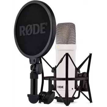 RODE NT1 Signature White - isokalvoinen kondensaattorimikrofoni