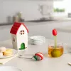 OTOTO Tea Trap teesiivilä - vihreä/punainen - ruostumaton teräs & muovi - 160 mm
