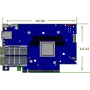 Nvidia BlueField-3 B3220L E-Series FHHL SuperNIC -tietojenkäsittely-yksikkö