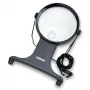 Carson HF-25 MagniFree LED-suurennuslamppu 2x/5x 11cm musta